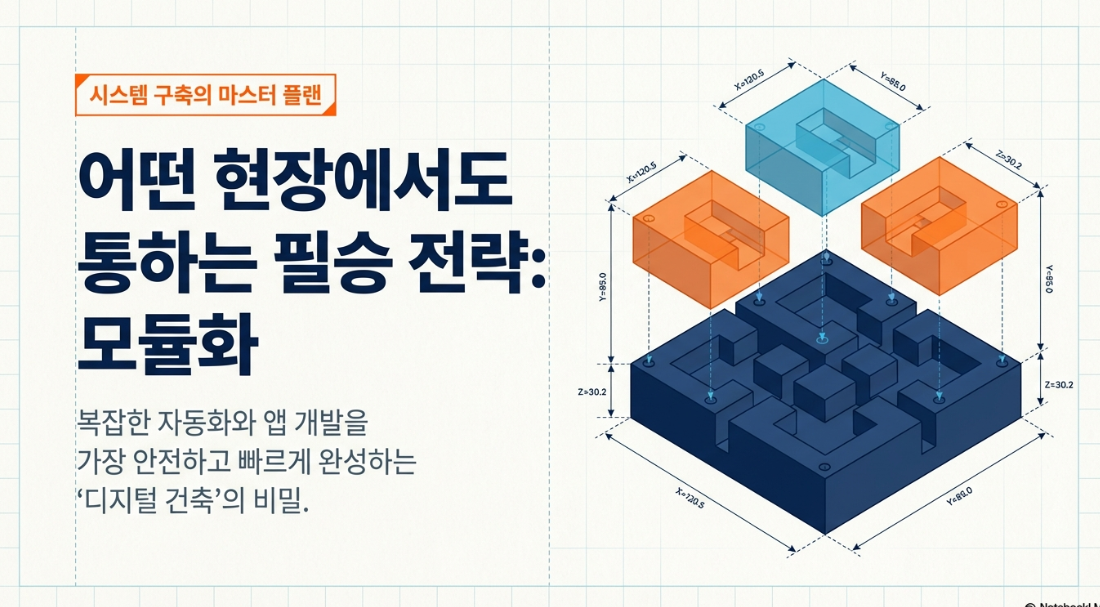어떤 현장에서도 통하는 필승 전략: 모듈화